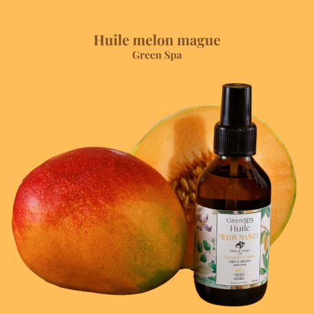 Huile naturelle melon mangue green spa 30 ML