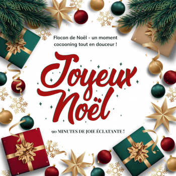 Cadeau noel - Flocon de Noël - Un temps pour soi douceur de Noël